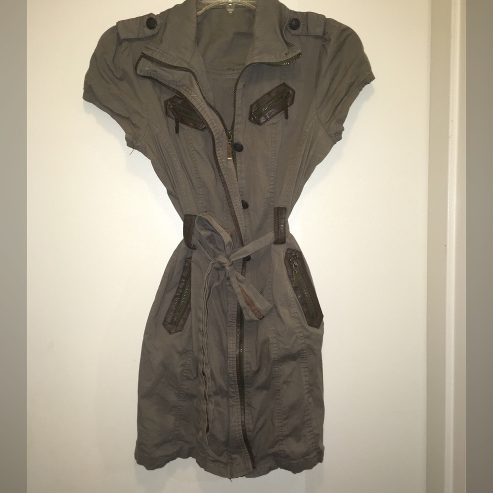 Army/Olive Green Dress